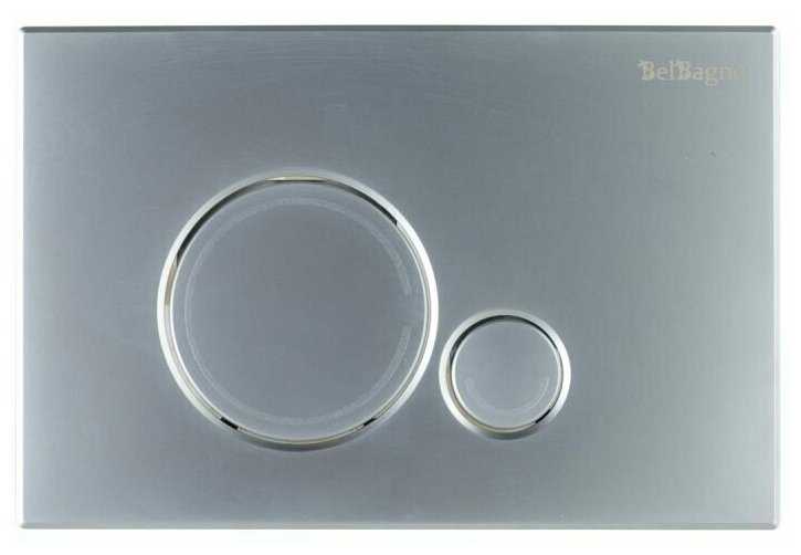 Кнопка смыва BelBagno SFERA, цвет-хром матовый
