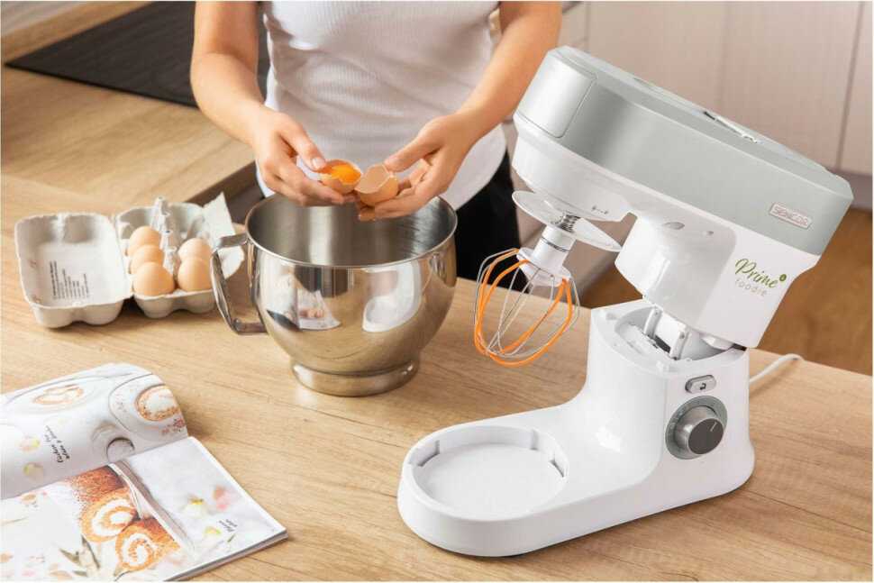 Планетарный кухонный комбайн Sencor Stand Mixer Multifunctional STM 3760WH фотография 14