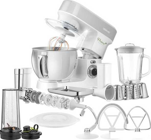 Планетарный кухонный комбайн Sencor Stand Mixer Multifunctional STM 3760WH фотография 15