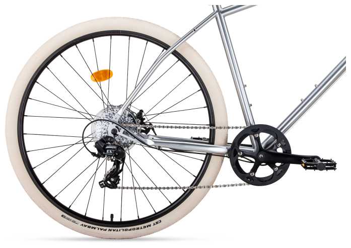 Велосипед Bear Bike Perm 2021 рост 500 мм хром фотография 2