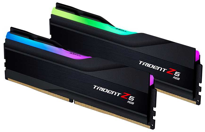 Оперативная память G.SKILL Trident Z5 RGB 32 ГБ DDR5 DIMM CL32 (F5-6400J3239G16GX2-TZ5RK) фотография 1