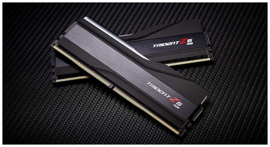 Оперативная память G.SKILL Trident Z5 RGB 32 ГБ DDR5 DIMM CL32 (F5-6400J3239G16GX2-TZ5RK) фотография 2