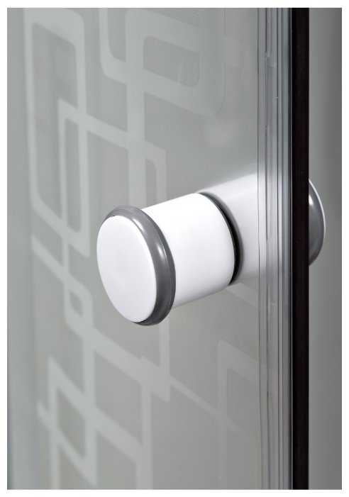 Душевая кабина Deto 1510 с гидромассажем и электрикой низкий поддон 100см*100см фотография 2