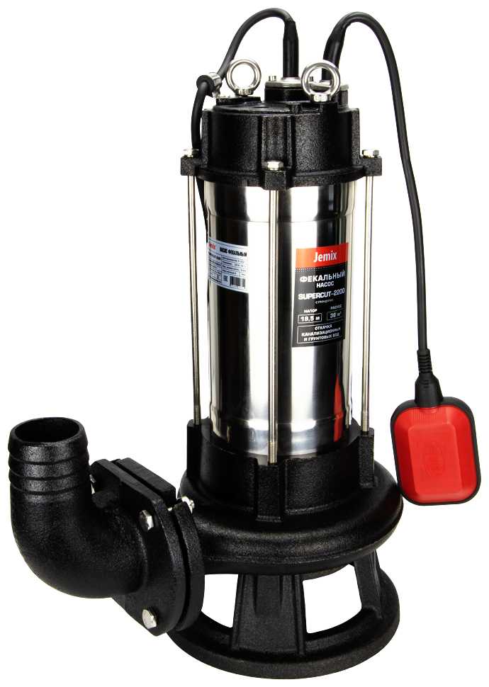 Фекальный насос JEMIX SUPERCUT 1500 фотография 2