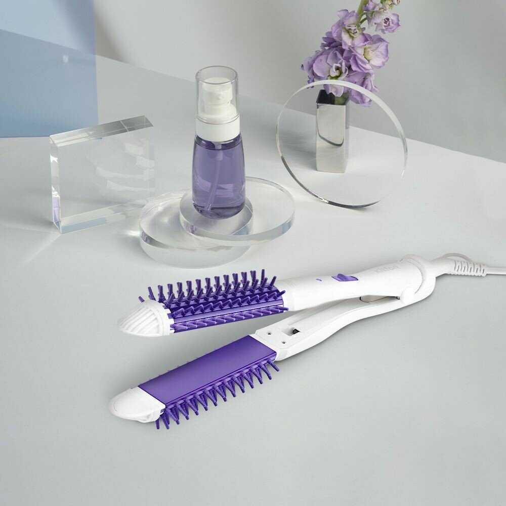 Выпрямитель для волос Kitfort KT-3262 [КТ-3262] [2 в 1] фотография 5