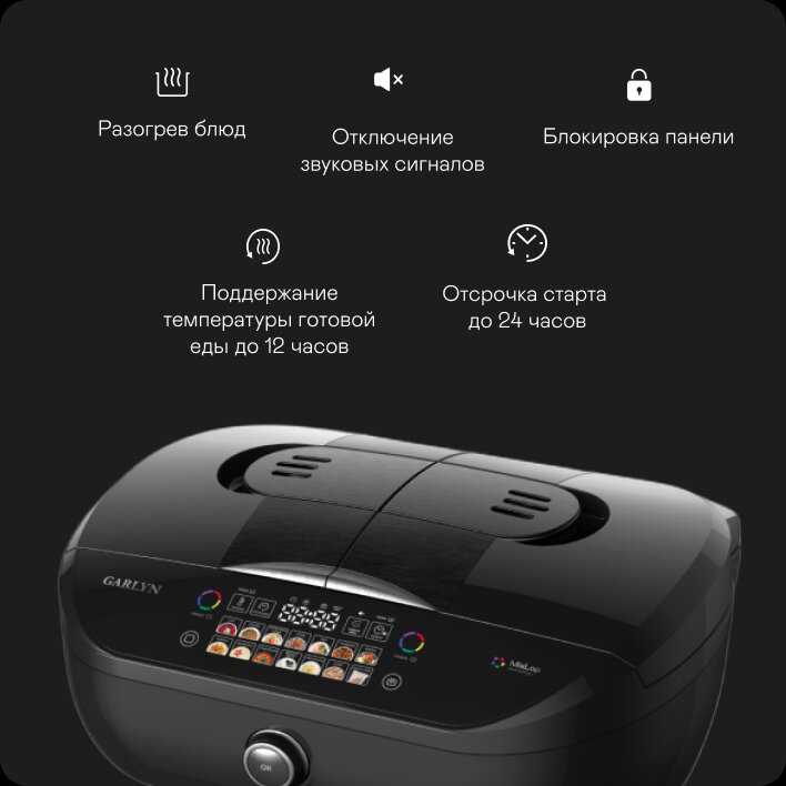 Мультиварка GARLYN MR-Duo 15 фотография 15