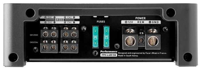Автомобильный усилитель Focal FPX 4.400 SQ фотография 2