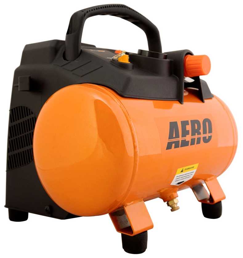 Компрессор безмасляный FoxWeld AERO 7128 186/6, 6 л, 1.2 кВт фотография 8
