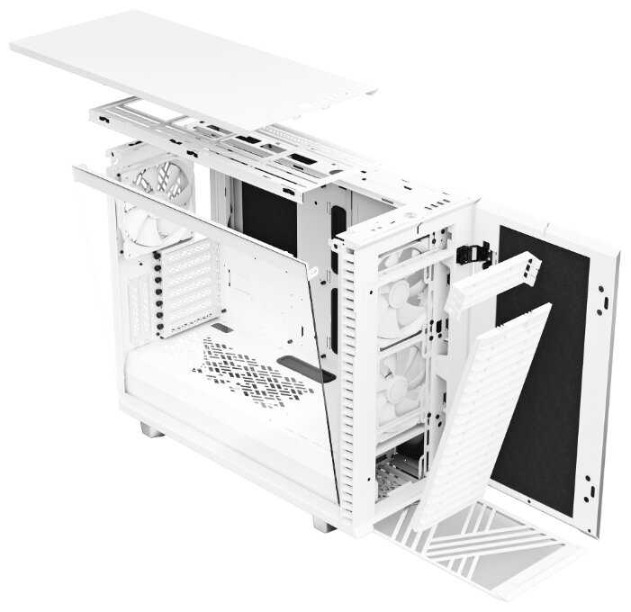 Компьютерный корпус Fractal Design Define 7 Clear TG фотография 26