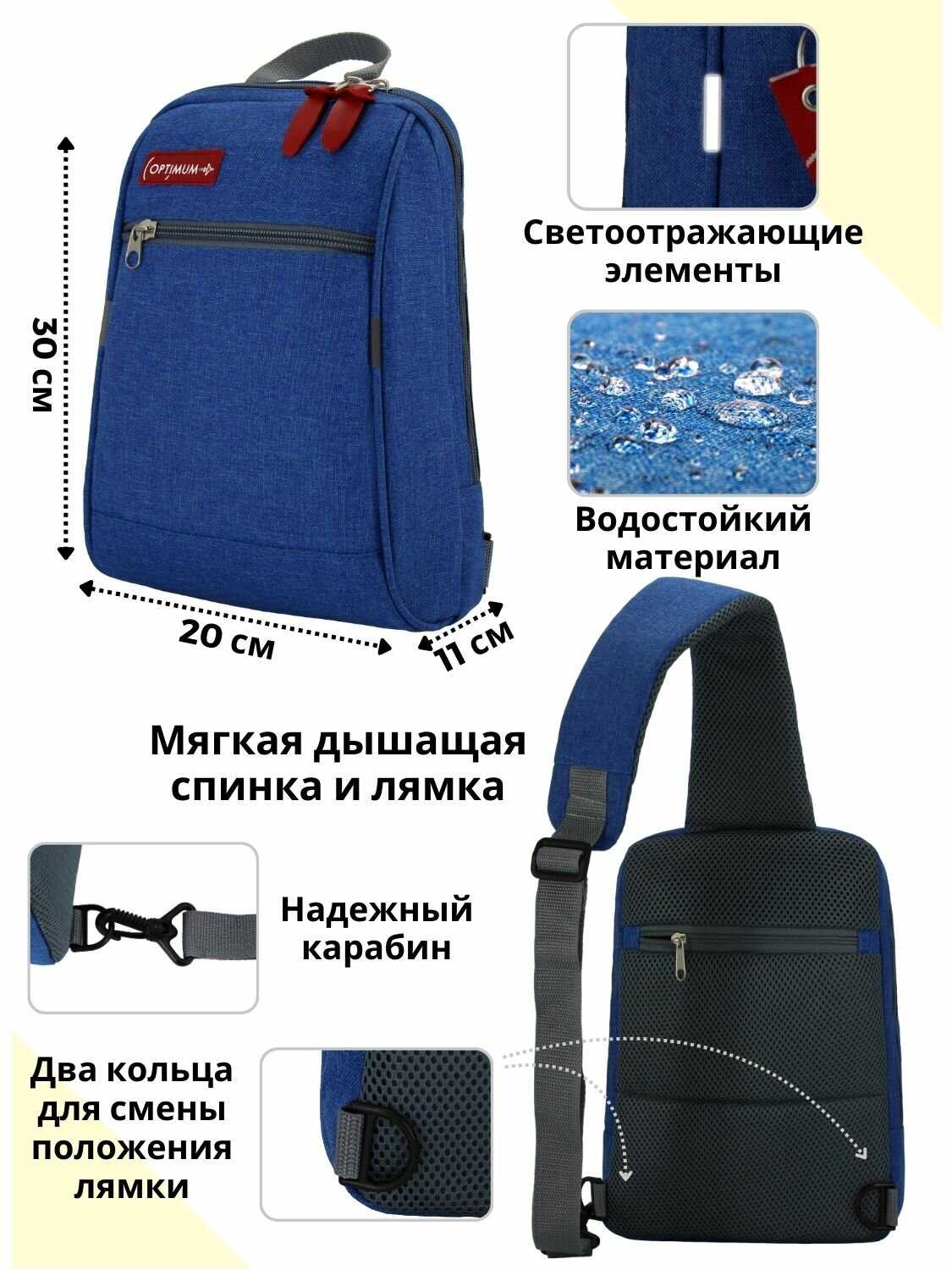 Рюкзак Рюкзак с одной лямкой фотография 1