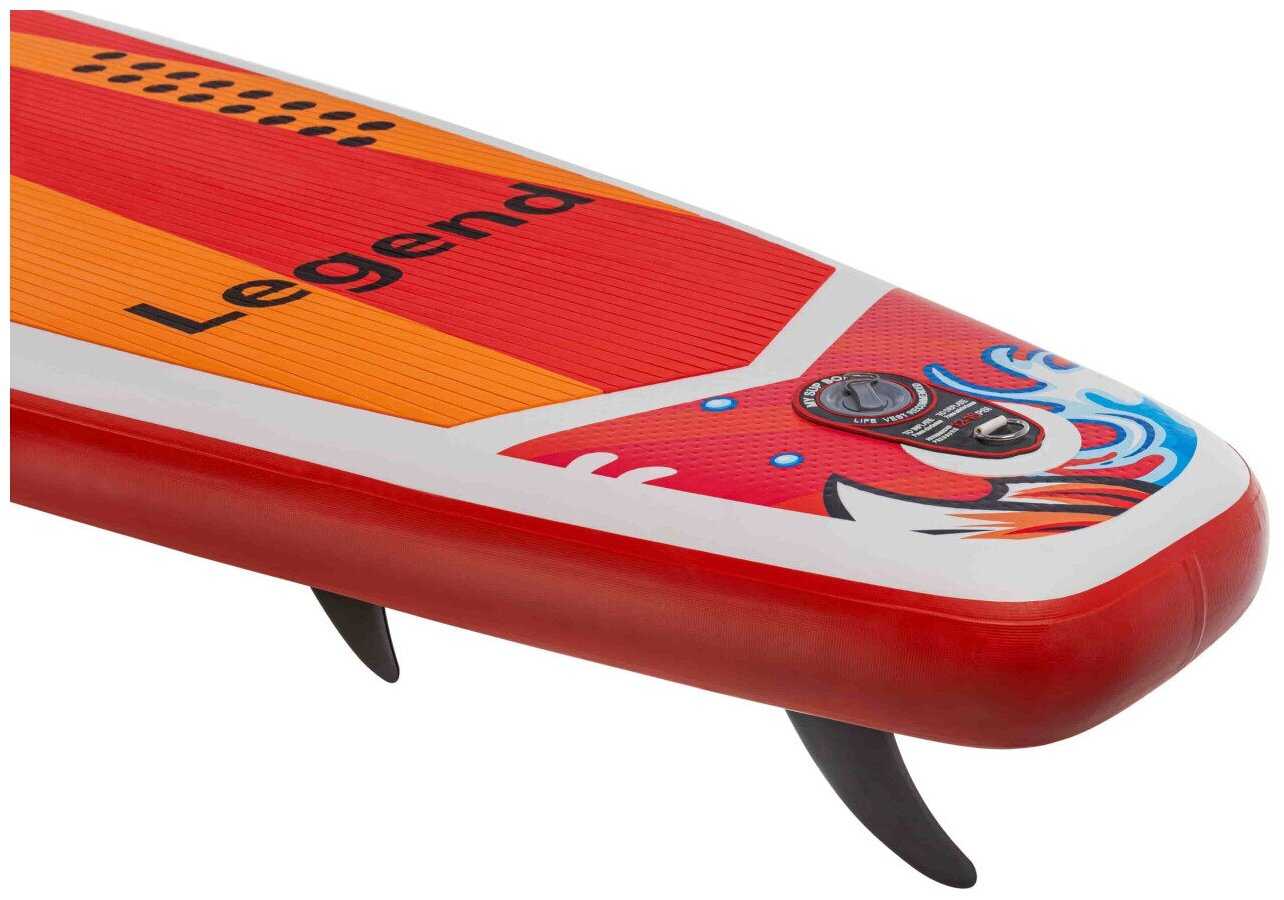 Сап борд полный комплект 350х84х15 / Sup board KOI 11.6 надувной для серфинга с веслом фотография 14