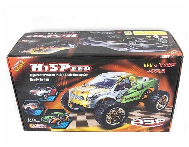 Радиоуправляемый монстр HSP Brontosaurus 4WD 1:10 RTR 2.4G - 94111-AA-Blue фотография 5
