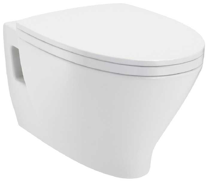 Чаша унитаза подвесная gala Jazz 28172 (с сиденьем) с горизонтальным выпуском