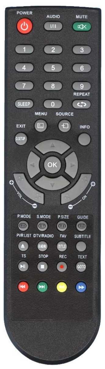 Пульт PDUSPB TZH-213D (H32D7000M) для Dexp/Irbis/Izumi/Rolsen/Rubin/Soundmax/Telefunken/Vityaz