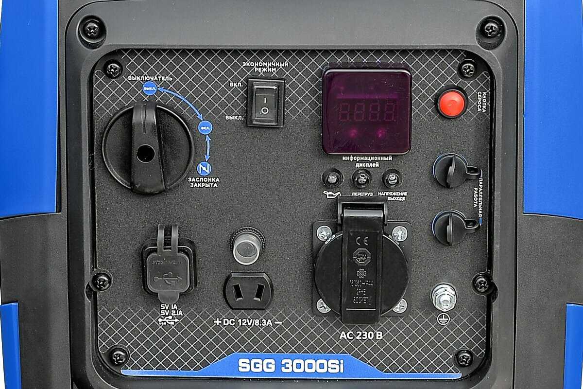 Бензиновый генератор ТСС SGG 3000Si (60054) фотография 3