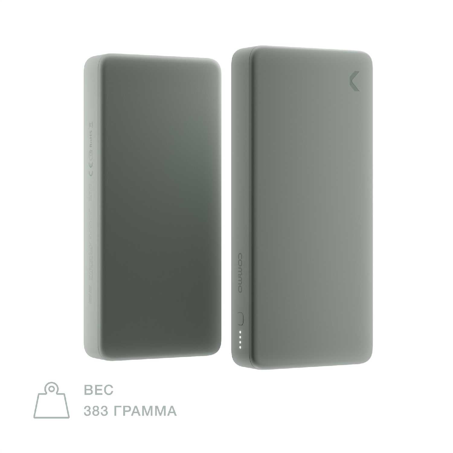 Портативный внешний аккумулятор COMMO AEON CBP-20PD фотография 4