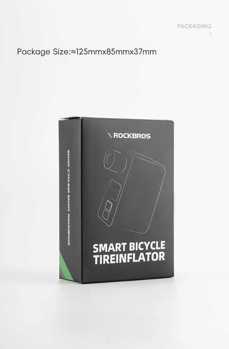 Насос велосипедный ROCKBROS компактный портативный фотография 18