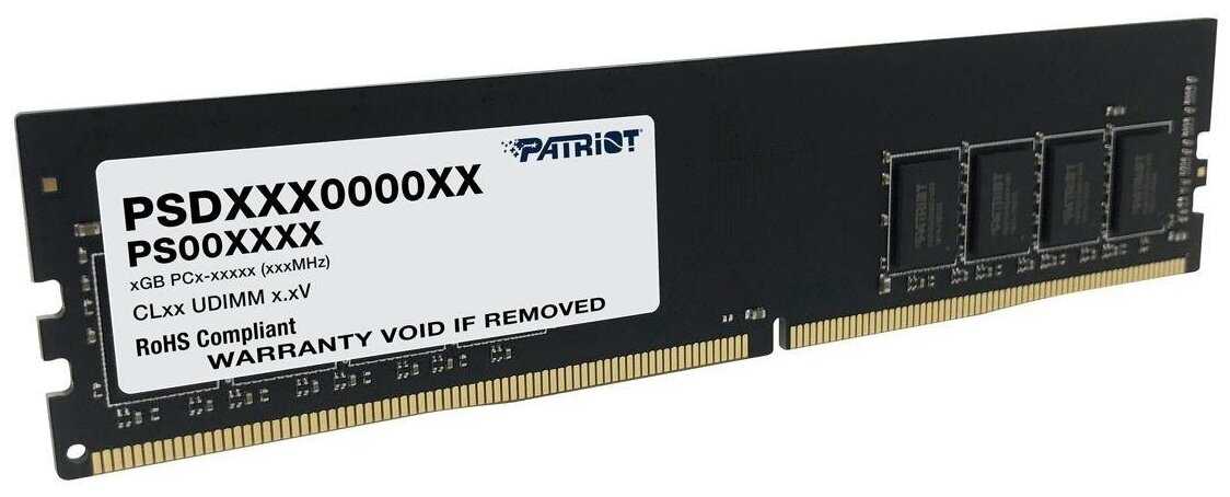 Оперативная память Patriot Memory SL 16 ГБ DDR4 3200 МГц DIMM CL22 PSD416G32002 фотография 2