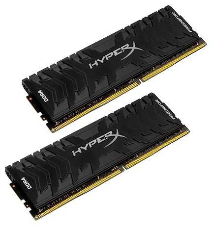 Оперативная память HyperX Predator 16 ГБ DDR4 DIMM CL19 (HX440C19PB3K2/16) фотография 2