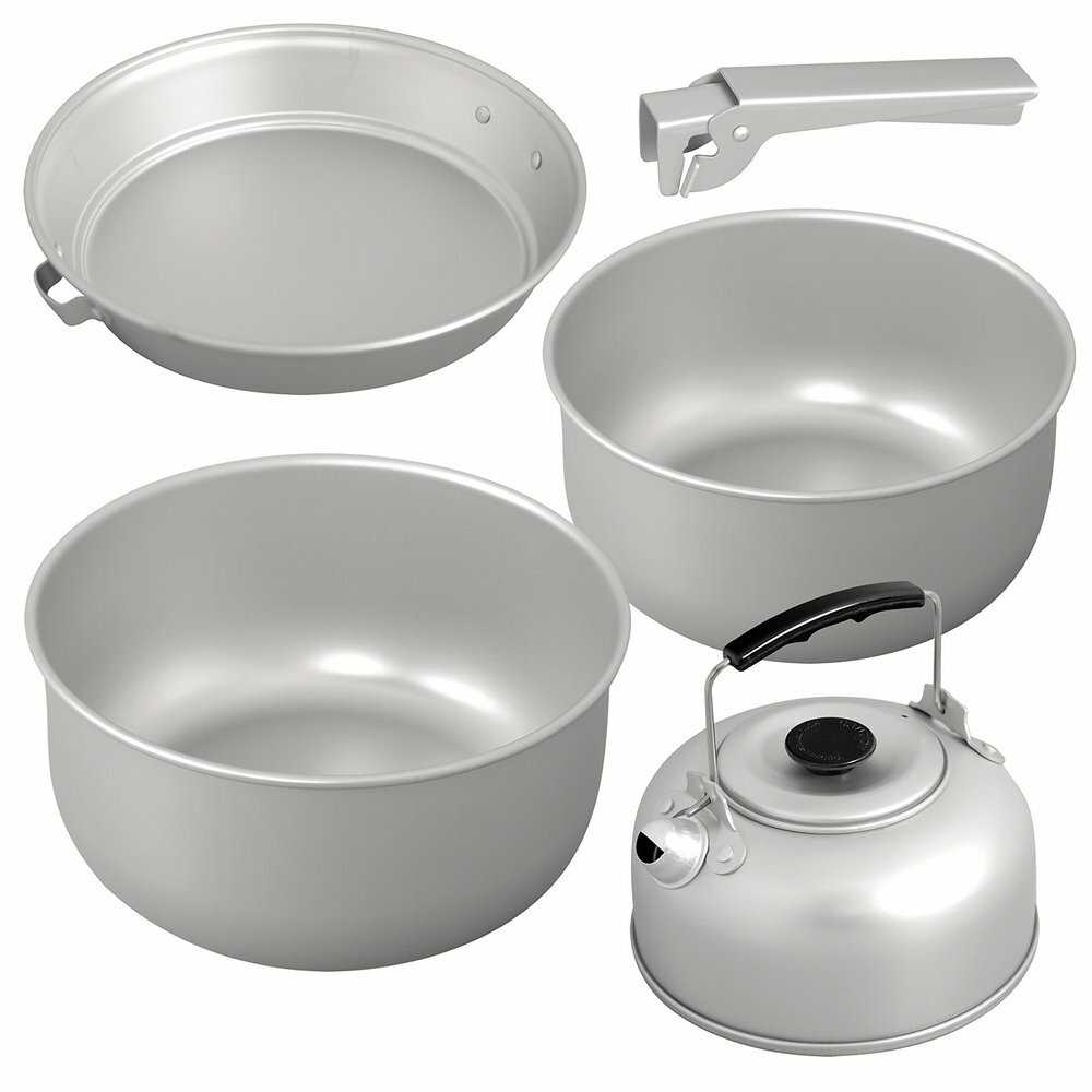 Туристическая посуда Туристическая посуда (5 предметов) фотография 1