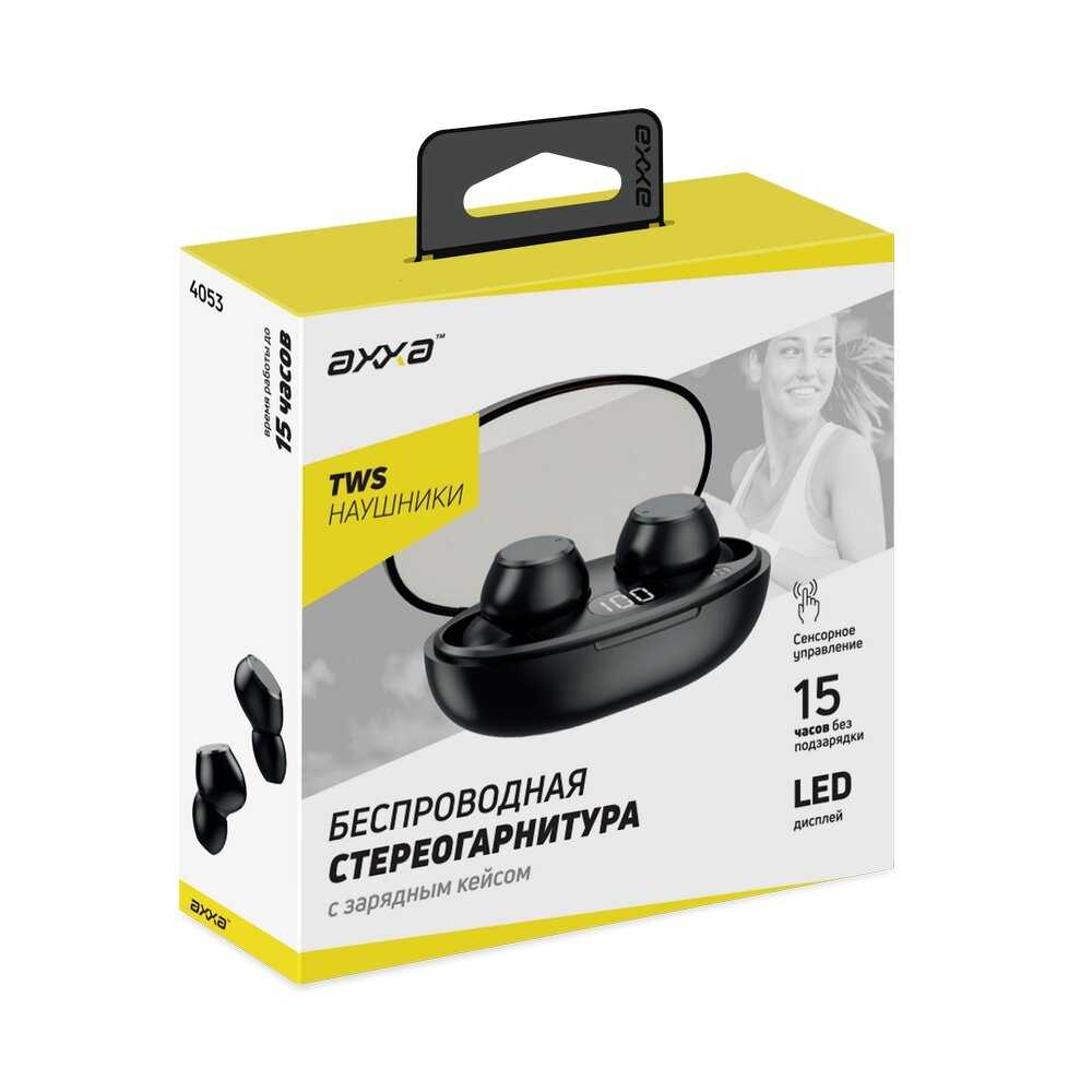 Беспроводная стереогарнитура AXXA AB-03 (AXXA 4053) фотография 2