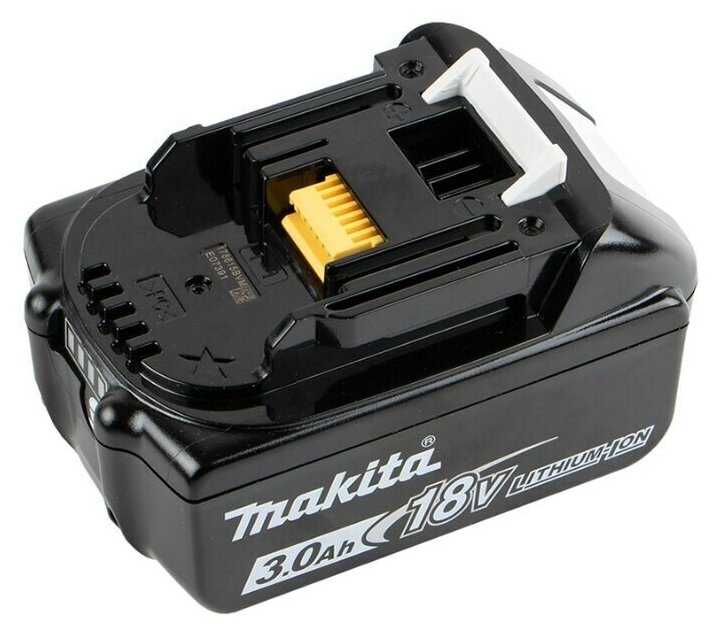 Аккумулятор Makita 632G12-3 Li-Ion 18 В фотография 6