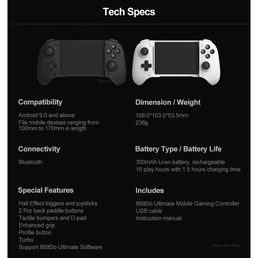 Контроллер 8BitDo Ultimate Mobile (Bluetooth) фотография 7