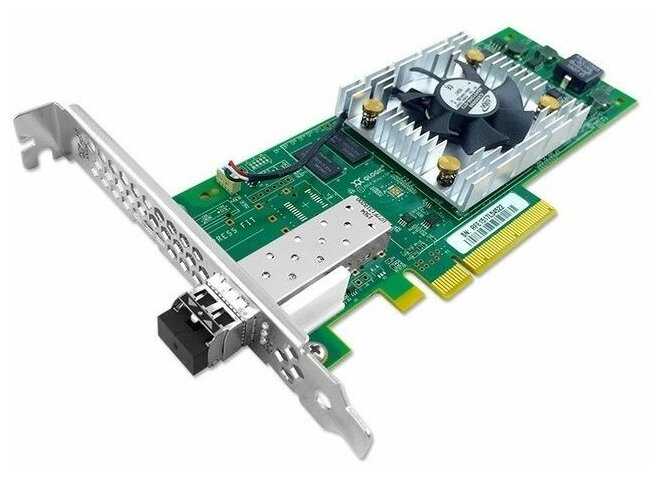 Сетевой адаптер QLogic QLE2670-CK Fibre Channel 16Gb HBA single port, PCIe 3.0 x8, 16/8/4, 1xSFP+ SR фотография 2
