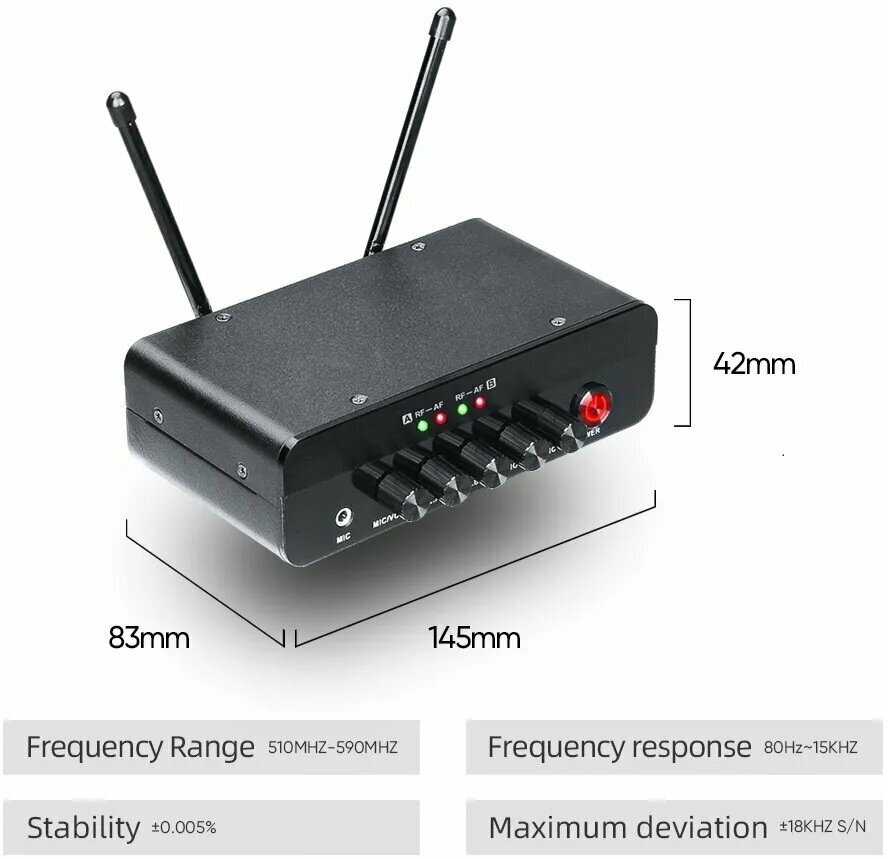 Микрофонная радиосистема MadMic K-7 фотография 11