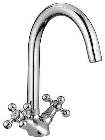 Смеситель для кухни (мойки) Ledeme H19 L4319, вентильный фотография 1