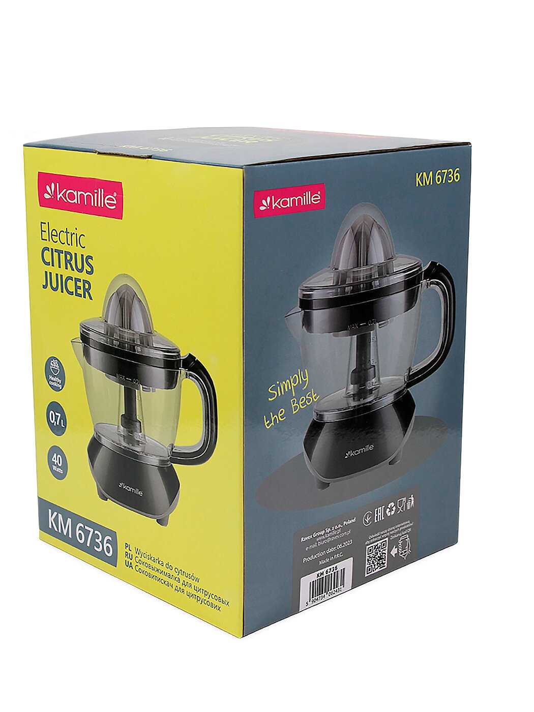 Соковыжималка Kamille Соковыжималка для цитрусовых (6736) фотография 11