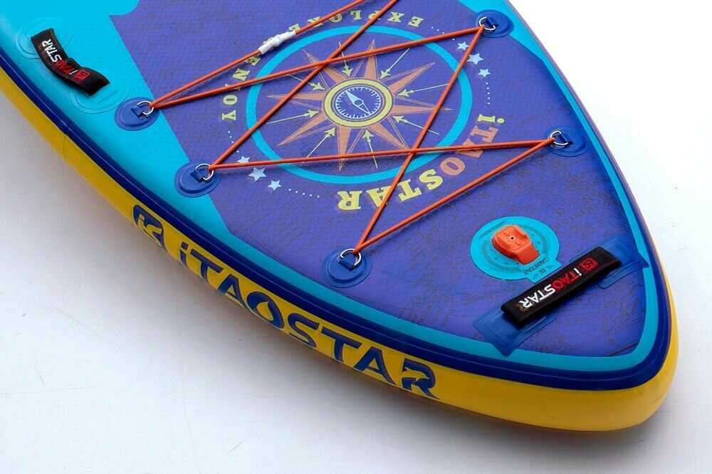 Сап борд надувной iTaoStar 11.0x34x6 Cat (335x86x15) фотография 17