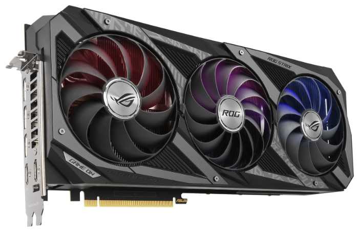Видеокарта ASUS ROG Strix GeForce RTX 3080 OC 10GB (ROG-STRIX-RTX3080-O10G-GAMING) фотография 2