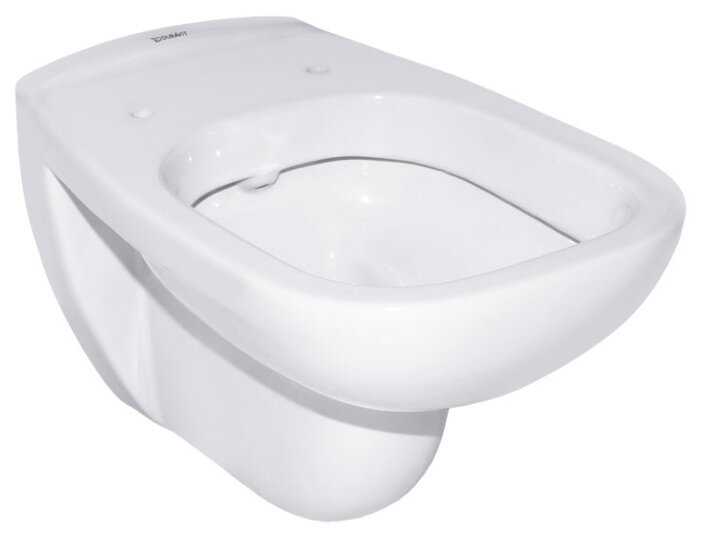 Чаша унитаза подвесная DURAVIT D-Code 253509 с горизонтальным выпуском