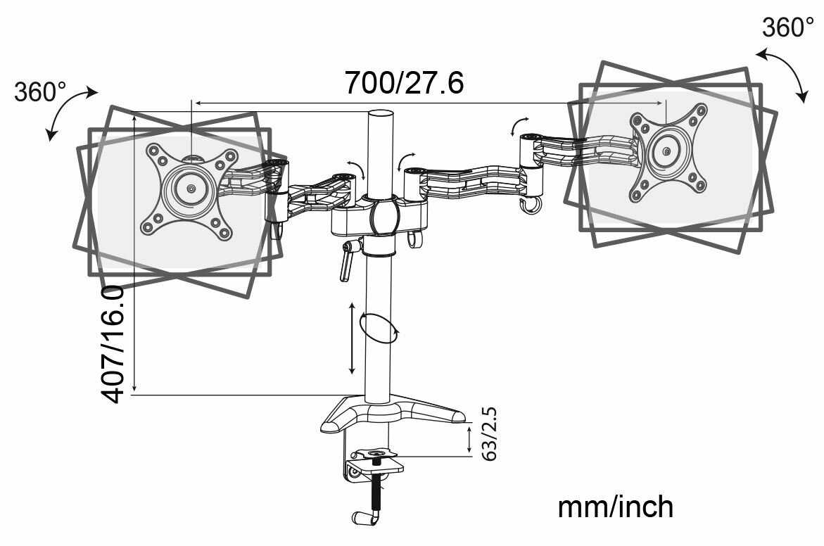 Кронштейн Cactus CS-VM-D08 фотография 2