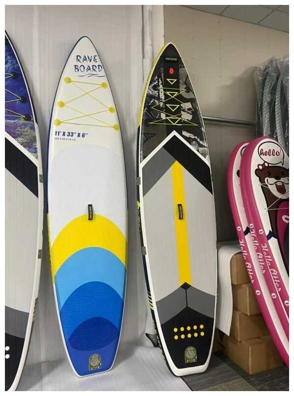 Надувная SUP-доска Rave Board Splash (335x83x15 cm) фотография 3