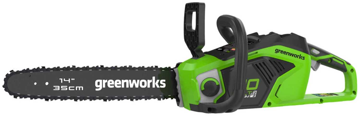 Пила аккумуляторная Greenworks GD40CS15 фотография 1