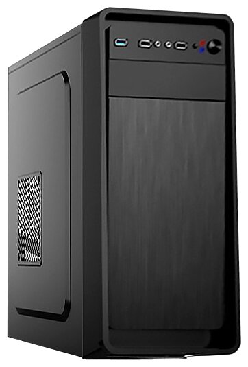 Компьютерный корпус ExeGate XP-332 w/o PSU Black