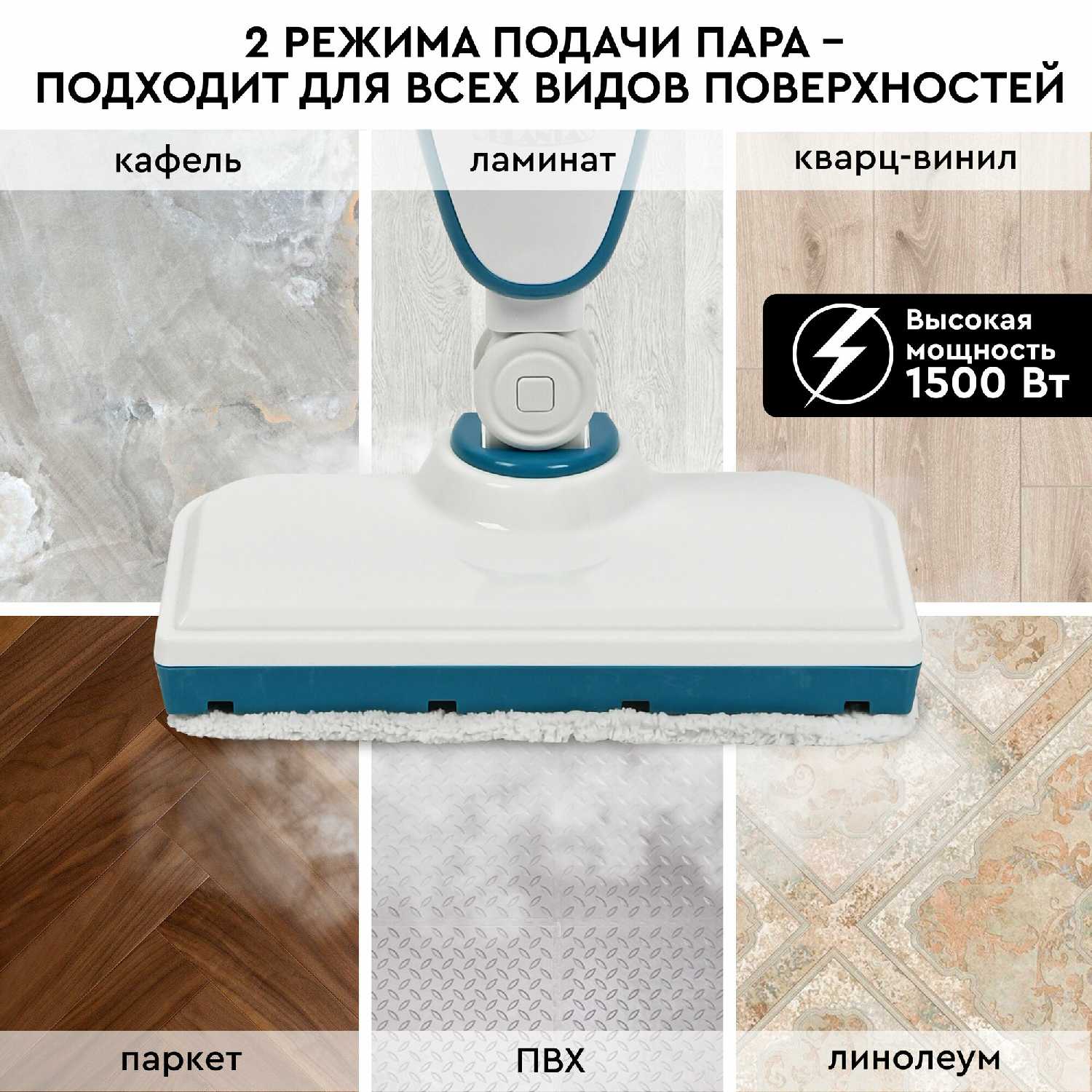 Паровая швабра PLANTA Паровая швабра 2 в 1 (PL-SM02) фотография 23