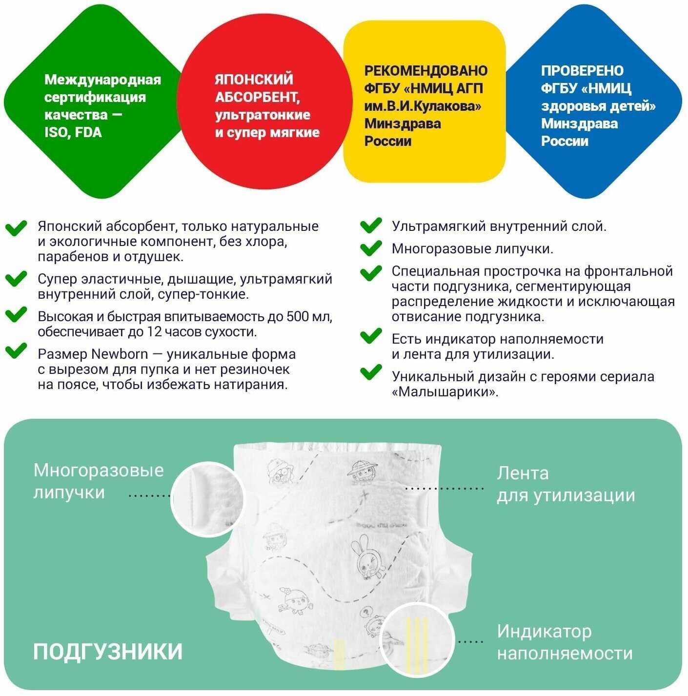 Подгузники LITTLE ART Подгузники-трусики (LITTLE ART) фотография 14