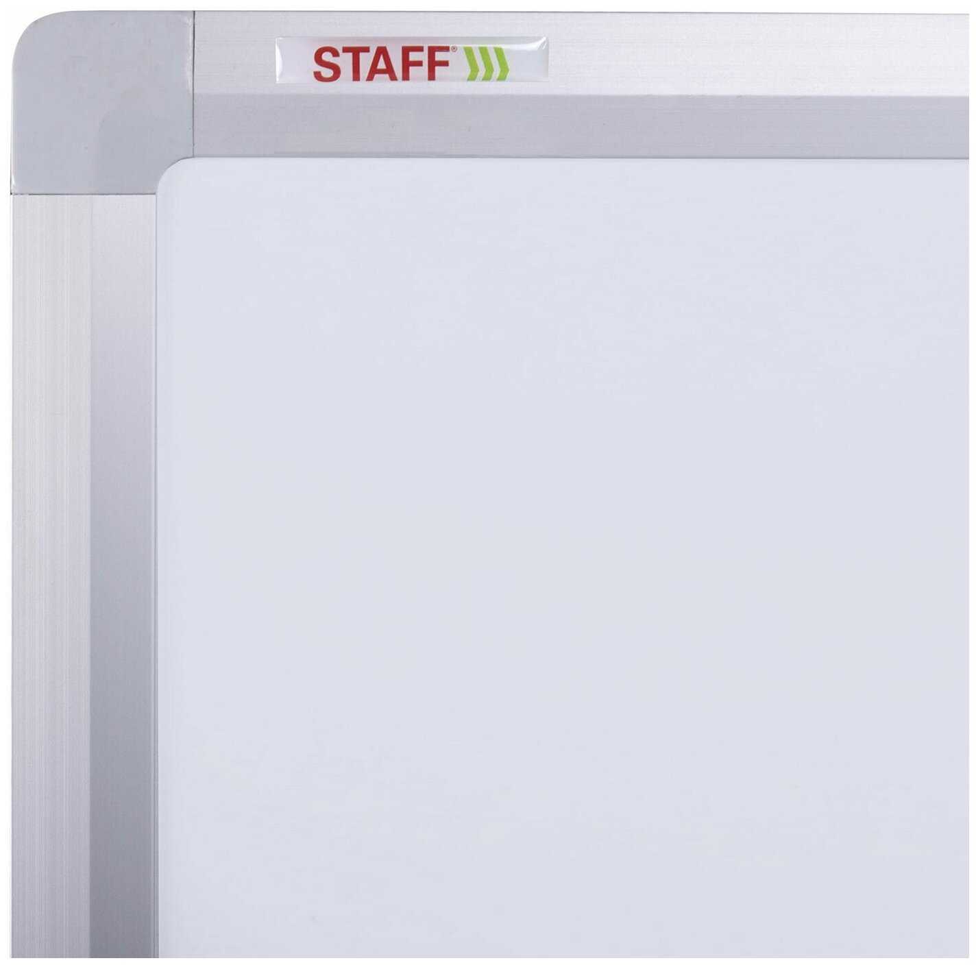 Доска магнитно-маркерная STAFF Доска магнитно-маркерная на стенде (238012) фотография 1