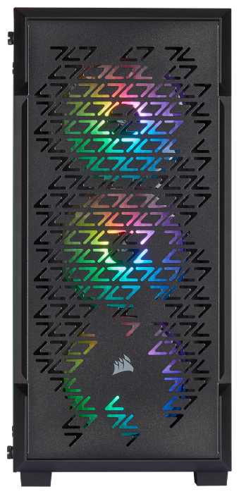 Компьютерный корпус Corsair iCUE 220T RGB Airflow Black фотография 1