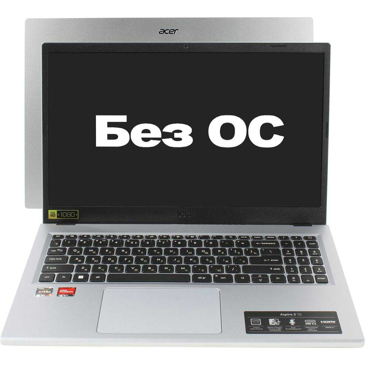 Ноутбук Acer Aspire 3 (A315-24P-R3CD) фотография 4