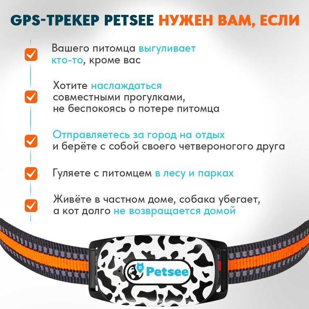 GPS трекер Petsee Petsee 4G Dogs фотография 19