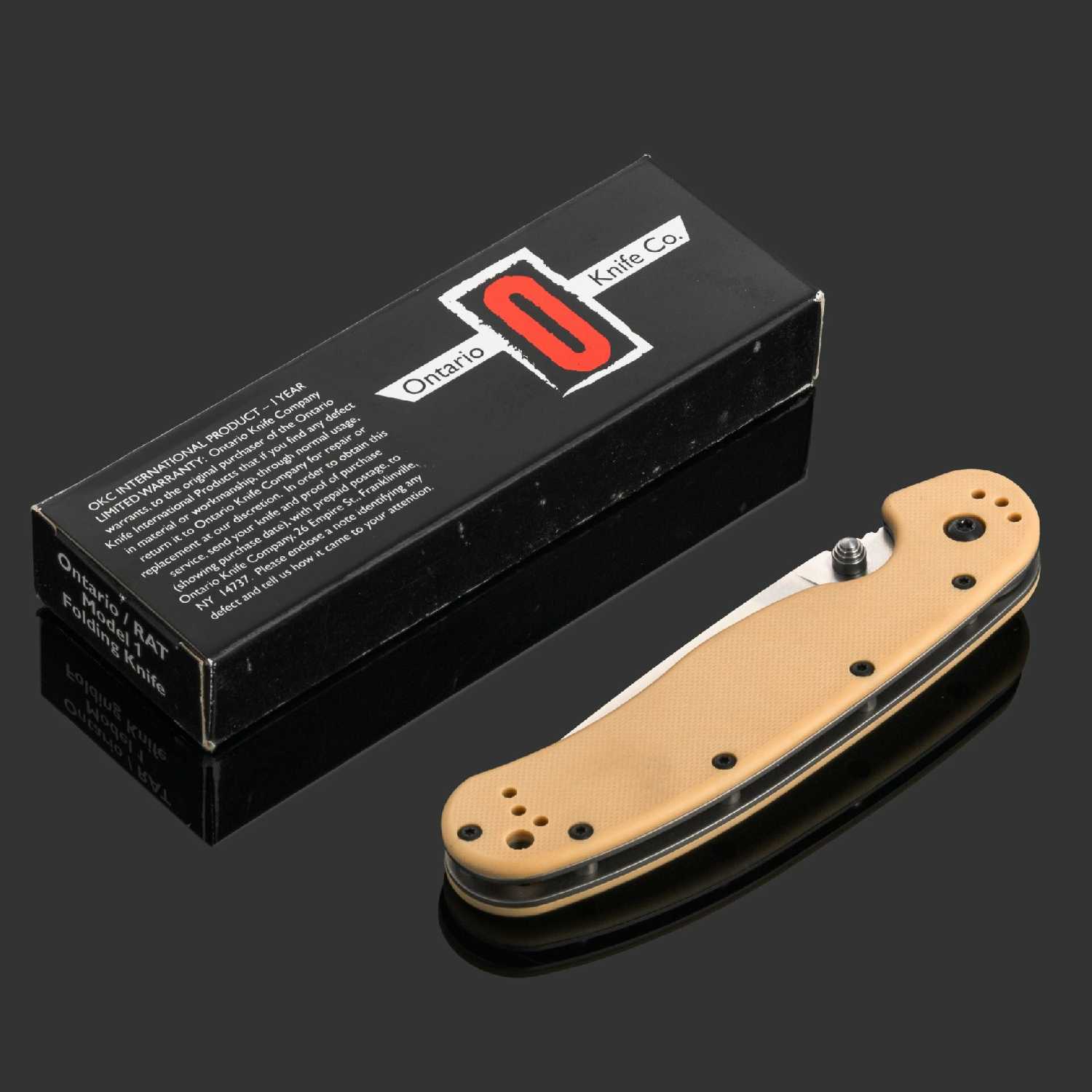 Складной нож Ontario RAT-1 (ON8848DT) фотография 6