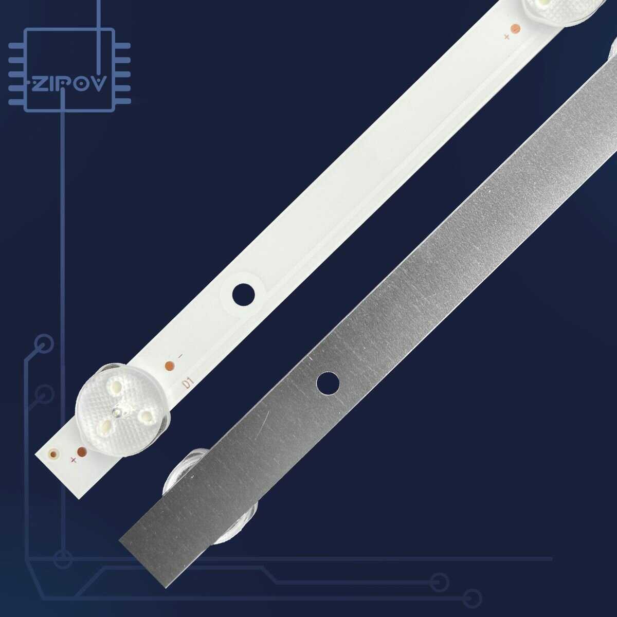 Подсветка MCPCB для ТВ VHIX-32F102TSY / Hi VHIX-32F102TSY / Skyline 32YST5970 (HRS_SQY32A114_2X6_2W) фотография 4