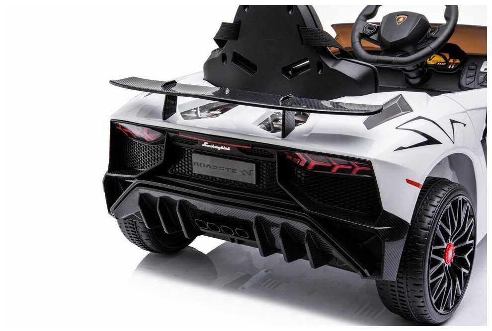 Детский электромобиль Lamborghini Aventador SV Roadster (BDM0931) фотография 8