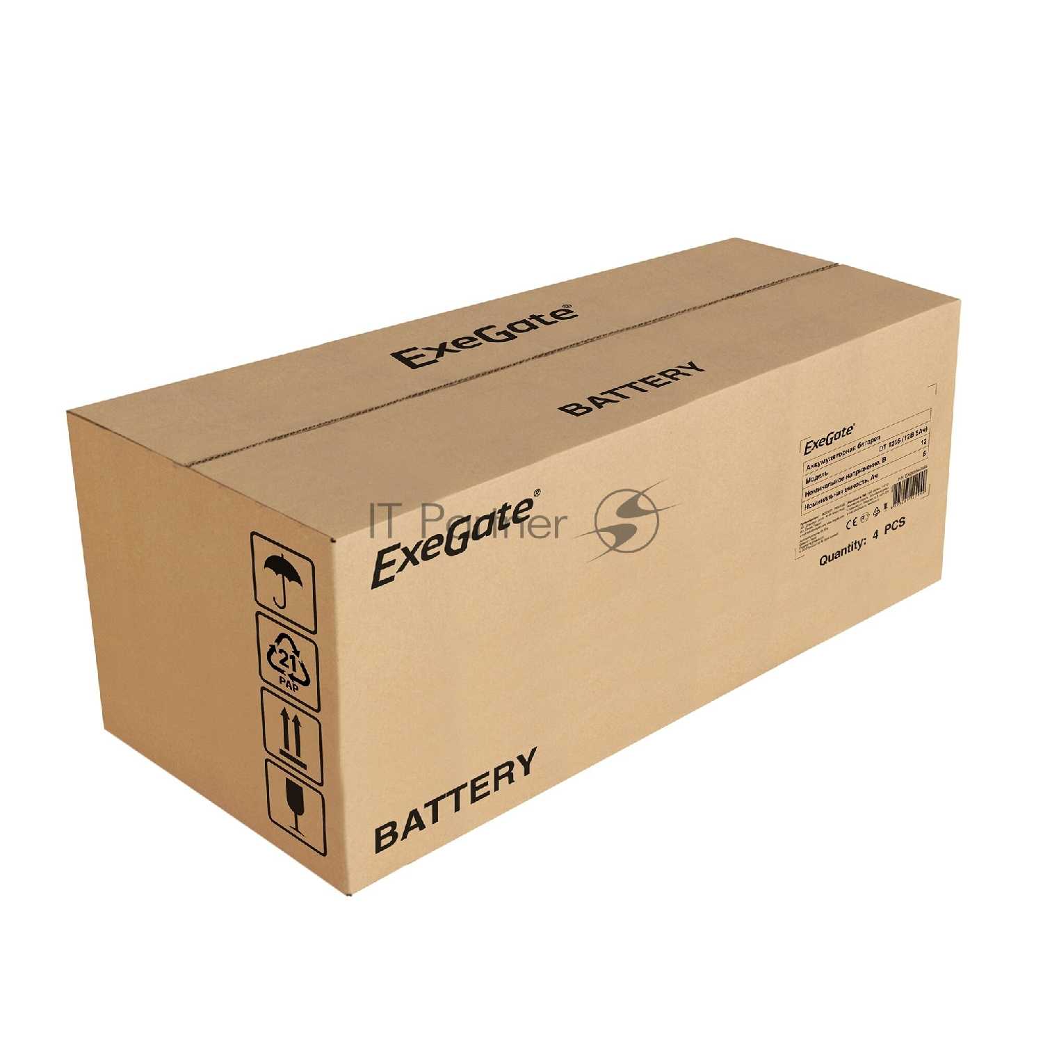 Аккумуляторная батарея ExeGate EX285964RUS фотография 7