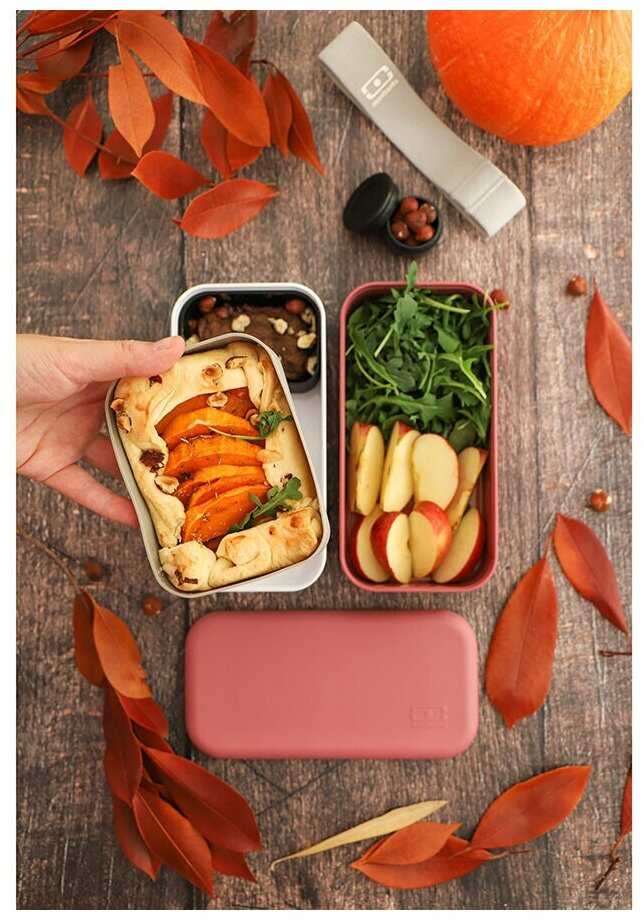 Monbento Силиконовые формы для выпечки mb silicase для ланч-боксов серые 26230030 фотография 5