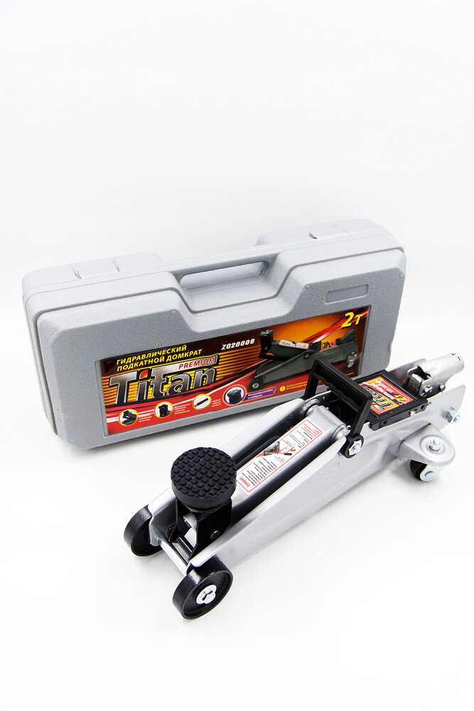 Домкрат Titan Домкрат подкатной 2т (20008-1) фотография 2